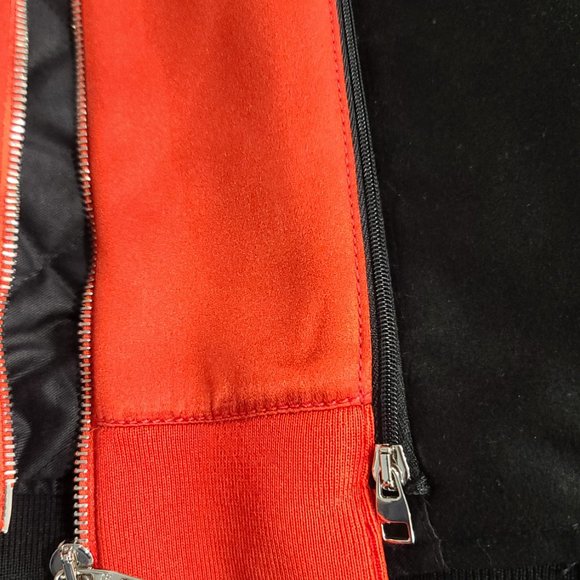 Alexander McQueen Leather Bomber Jacket - Picture 8 of 11